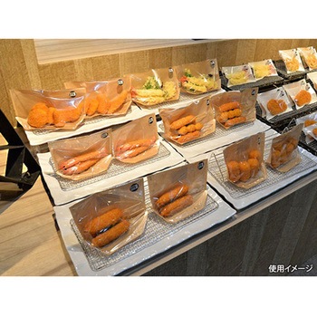 惣菜袋 ホットスタンドバッグ 未晒 100枚×30パック入 PackStyle(パックスタイル)