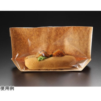 惣菜袋 ホットスタンドバッグ 未晒 100枚×30パック入 PackStyle(パックスタイル)