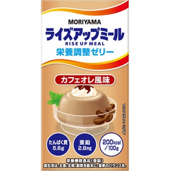 ライズアップミール 栄養調整ゼリー 守山乳業