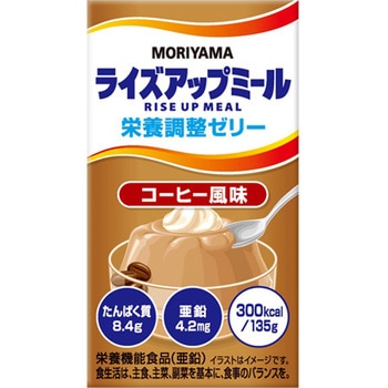 ライズアップミール 栄養調整ゼリー 守山乳業