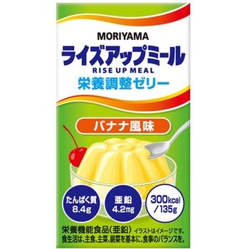 ライズアップミール 栄養調整ゼリー 守山乳業