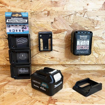 バッテリーマウントマキタ12V用(6個入り) ステルスマウント