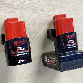 バッテリーマウントミルウォーキー12V用(6個入り) ステルスマウント