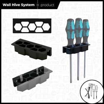ウォールハイブシステムスクリュードライバーラック - ステルスマウント
