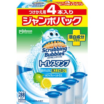 スクラビングバブル トイレスタンプ漂白成分プラス ジョンソン
