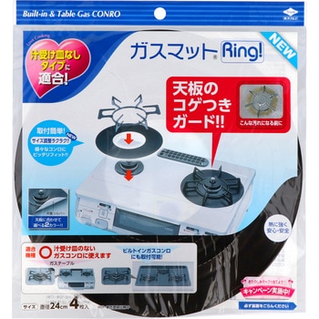 ガスマットRING! 東洋アルミエコープロダクツ