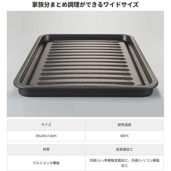 グリルのお手入れ簡単焼魚トレー アイメディア