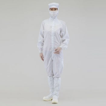 アズピュア CRウェア(フード別・センターファスナー型)[CL100] アズワン