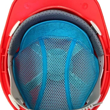 ヘルメット用汗取りメッシュパッド【10枚セット】 セーフラン安全用品