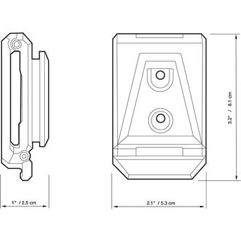 CLIP TECH HUB TOUGH BUILT