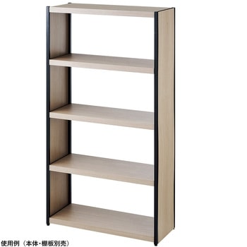 間仕切ラック本体(23345-40)用オプション 4段用サイドパネル ストア・エキスプレス