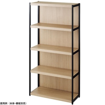 間仕切ラック本体(23345-40)用オプション 4段用バックパネル ストア・エキスプレス