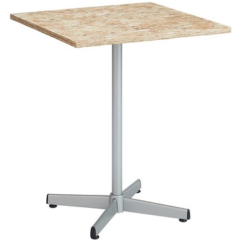 セレクトカフェテーブル 角型 シルバー脚 60cm角×高さ71.5cm ストア・エキスプレス
