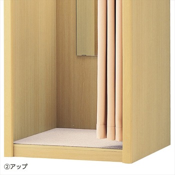 木製フィッティングルーム ※カーテン別売 ストア・エキスプレス