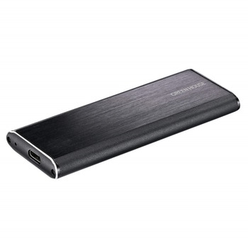 NVMe M.2 SSD専用外付けドライブ アルミケース グリーンハウス