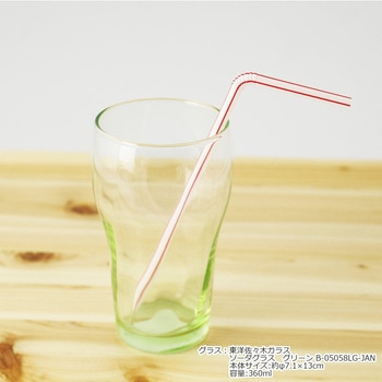 曲がるカラーストロー 中村