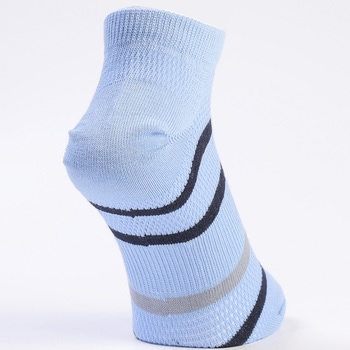 「Premium Mesh」ショート先丸靴下3足組ボーダー ハヤシ (靴下)