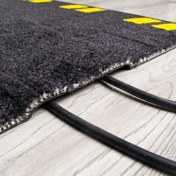 ケーブルマット1200x400mm セーフラン安全用品
