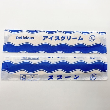 袋入りウッドアイススプーン サンナップ