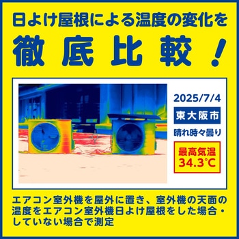 エアコン室外機日よけ屋根 TASCO(タスコ)
