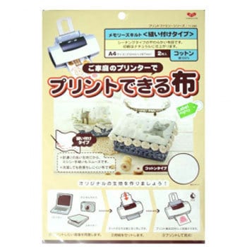 11-280 プリントできる布(縫い付けタイプ) コットン KAWAGUCHI (河口