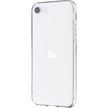 Phone SE (第3世代) iPhone SE (第2世代)iPhone 8 ストラップホール付き TPUケース クリア MSソリューションズ