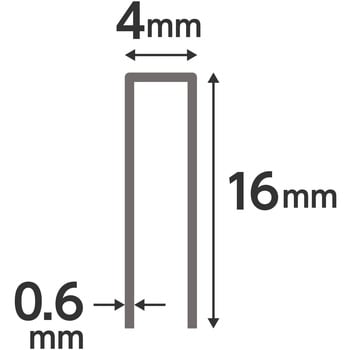 ステープル J線 モノタロウ