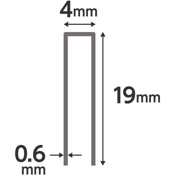 ステープル J線 モノタロウ