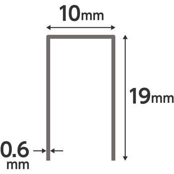 ステープル J線 モノタロウ