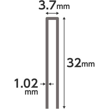 フロア ステープル MA線 モノタロウ