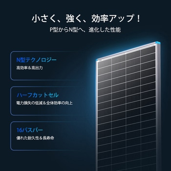Renogy 175W 12V N型高効率 ソーラーパネル RENOGY JAPAN