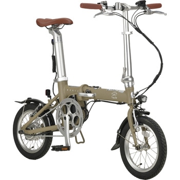 eリライト電動折りたたみ自転車14インチ CAPTAIN STAG