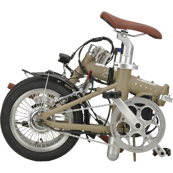 eリライト電動折りたたみ自転車14インチ CAPTAIN STAG