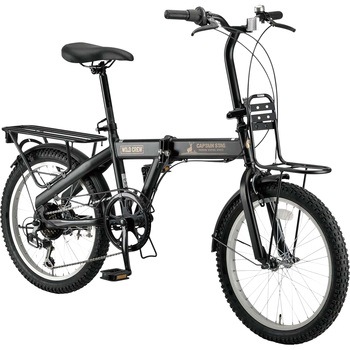 ワイルドクルー折りたたみ自転車20インチ外装6段 CAPTAIN STAG