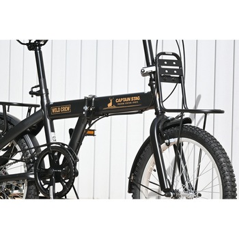ワイルドクルー折りたたみ自転車20インチ外装6段 CAPTAIN STAG