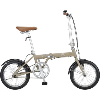 モンテ アルミ折りたたみ自転車16インチ CAPTAIN STAG