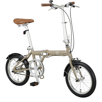 モンテ アルミ折りたたみ自転車16インチ CAPTAIN STAG