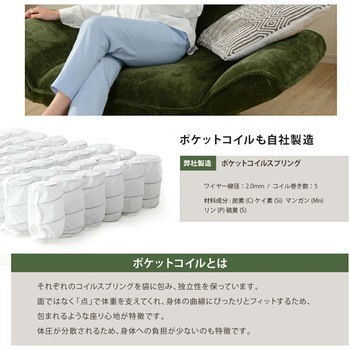 和楽の極 一人掛けソファ セルタン