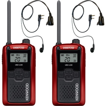 本体2台イヤホンマイク2本セットA KENWOOD