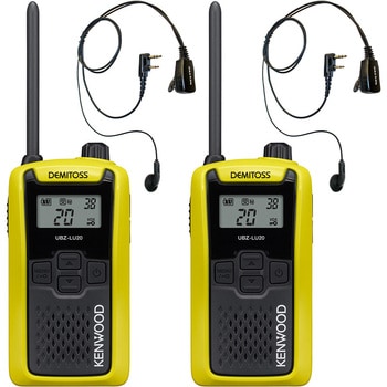 本体2台イヤホンマイク2本セットA KENWOOD