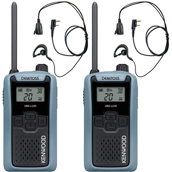 本体2台イヤホンマイク2本セットB KENWOOD