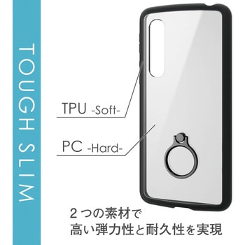 Aquos Zero5g Basic Dx ケース カバー Tpu ポリカーボネート フレームカラー 耐衝撃 スマホリング エレコム Aquosケース 通販モノタロウ Pm S2tslfcrbk