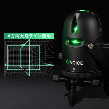Model G5 VOICE Model G5 5ライングリーンレーザー墨出し器 4方向大矩 