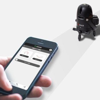 VOICE Model R8 フルラインレッドレーザー墨出し器 フルライン照射モデル VOICE