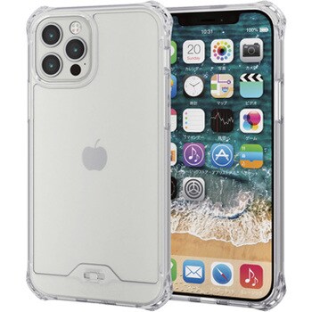 Iphone12 Iphone12 Pro ケース カバー ゼロショック Zeroshock 耐衝撃 クリア 透明 黄ばみにくい エレコム Iphone ケース 通販モノタロウ Pm 0bzerot2cr