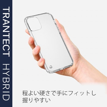 iPhone12 iPhone12 Pro ケース カバー 耐衝撃 ポリカーボネート TPU 透明 エレコム