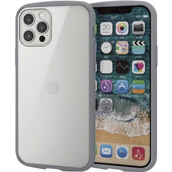 PM-A20BTSLFCGY iPhone12 iPhone12 Pro �P�[�X �J�o�[ �t���[���J���[ �ϏՌ� TPU �w�� �N���A �G���R�� 58206725