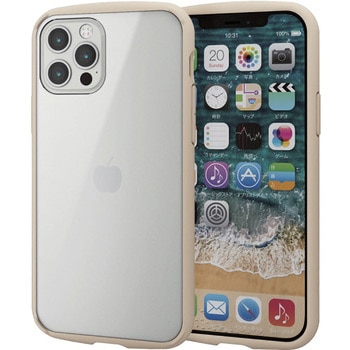 PM-A20BTSLFCIV iPhone12 iPhone12 Pro �P�[�X �J�o�[ �t���[���J���[ �ϏՌ� TPU �w�� �N���A �G���R�� 58206734