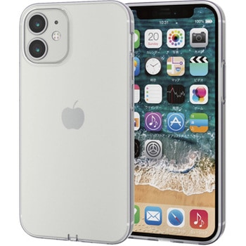 Iphone12 Mini ケース カバー 耐衝撃 Tpu マイクロドット加工 ライトニングコネクタキャップ 耐久性 エレコム Iphoneケース 通販モノタロウ Pm 0auctcr