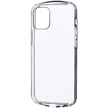 LP-IS20CRDCL iPhone 12 mini �ϏՌ��\�t�g�P�[�X�uCLEAR Round�v �X�g���b�v�z�[���t LEPLUS 58209918